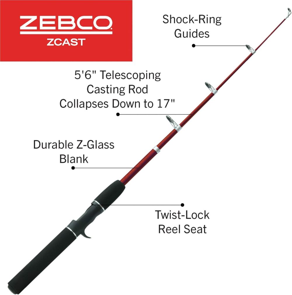 Z-CAST Casting or Spincast Rod - Image 2